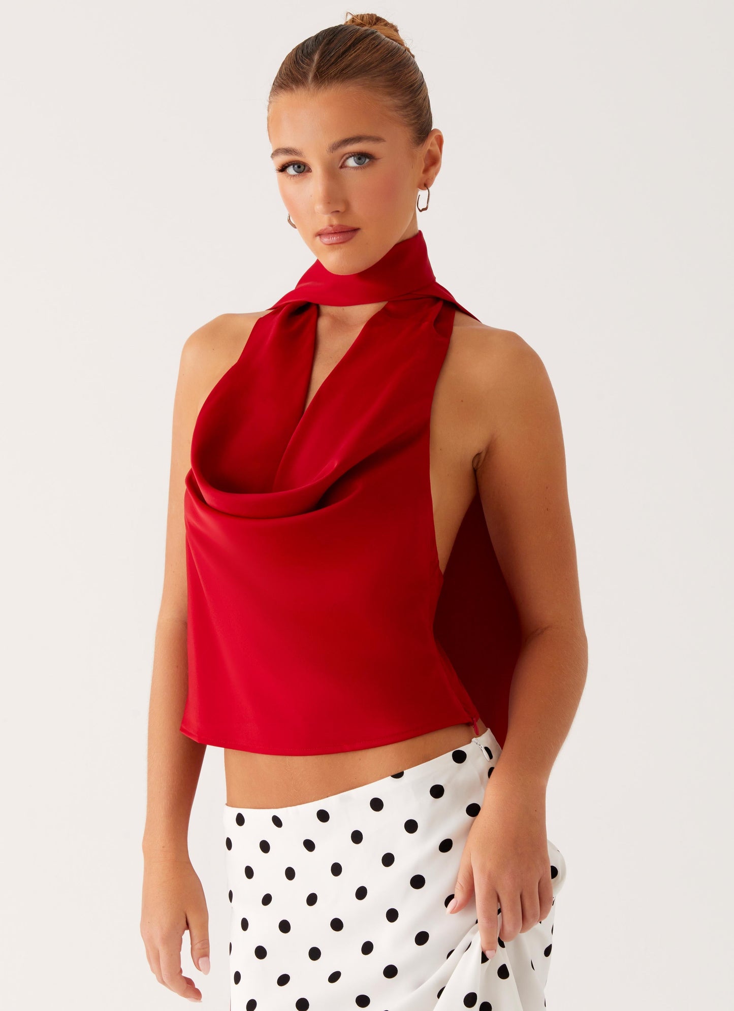 Catching Feelings Top - Red