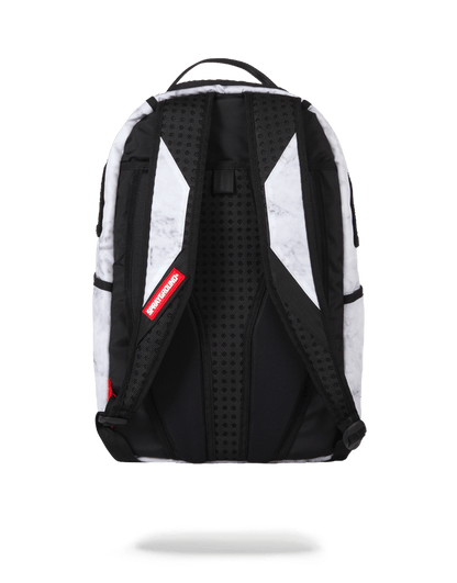 WHITE MARBLE BACKPACK