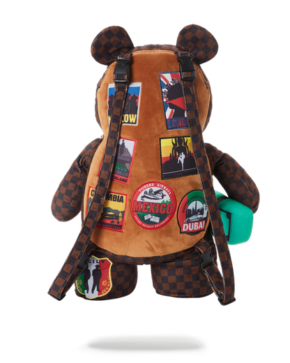 GLOBAL MOGUL MONEYBEAR TEDDYBEAR BACKPACK