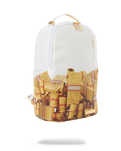 GOLD MONEY BRICKS DLXV BACKPACK