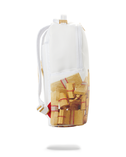 GOLD MONEY BRICKS DLXV BACKPACK