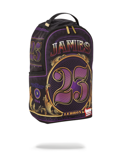 NBA LEBRON MONEY BACKPACK
