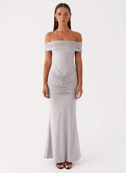 Dancefloor Maxi Dress - Grey