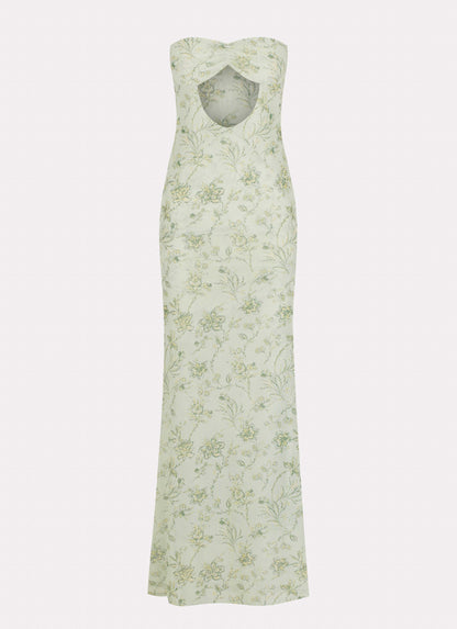 Dearest Maxi Dress - Sage Floral