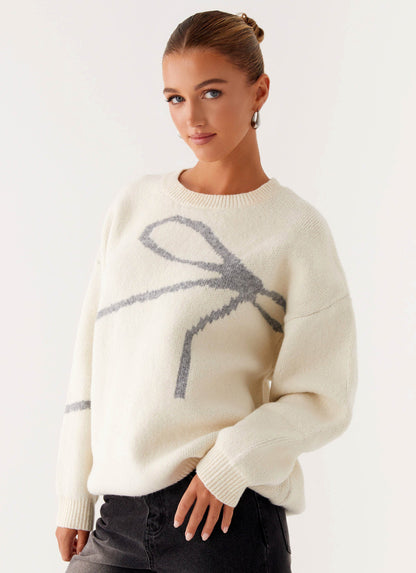 Dreamwood Knit Sweater - Ivory