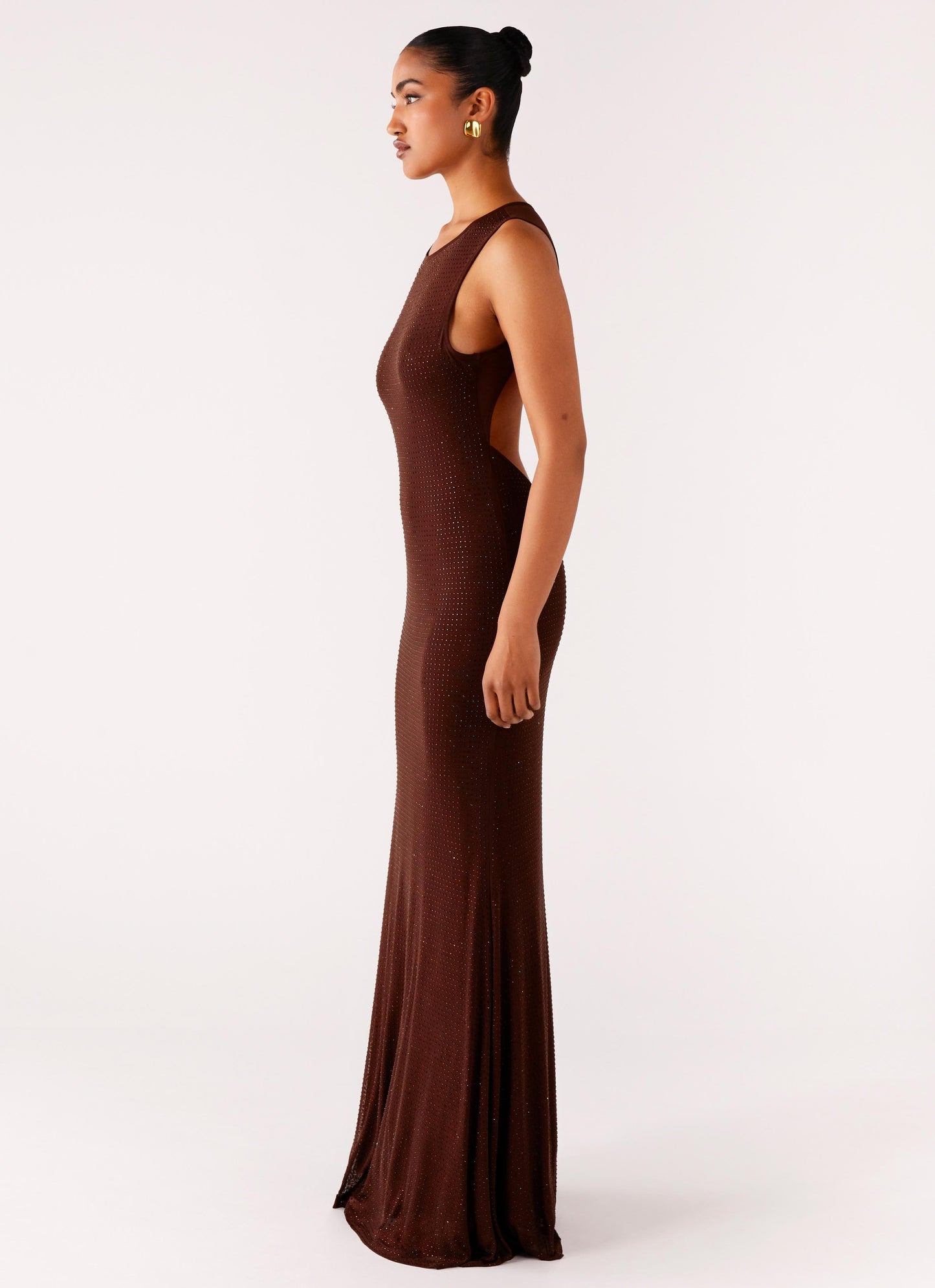 Hot Sequins Maxi - Chocolate