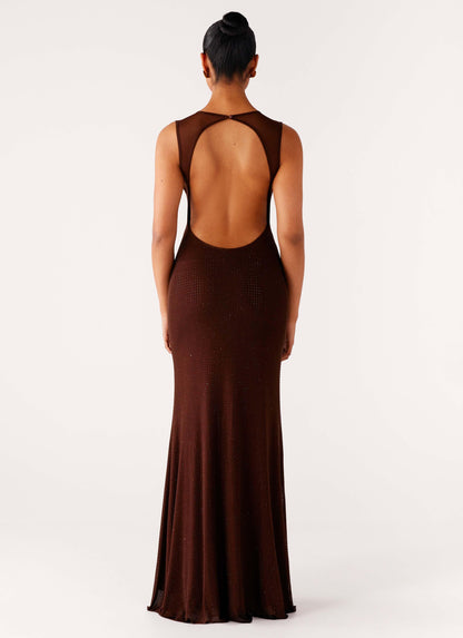 Hot Sequins Maxi - Chocolate