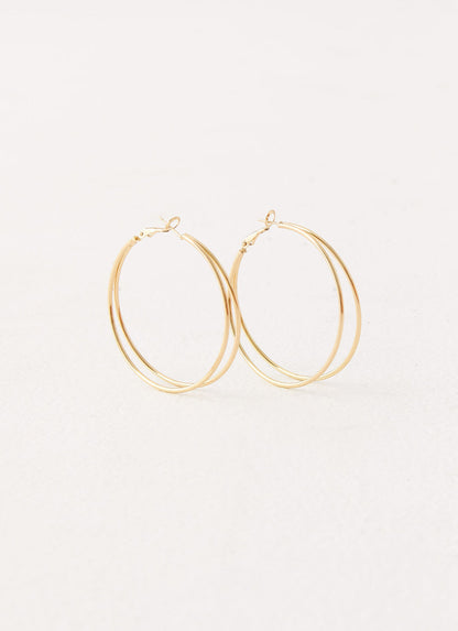 Isabetta Hoop Earrings - Gold