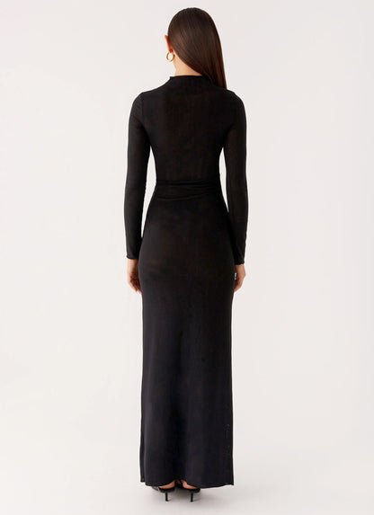 Kamora Maxi Dress - Black