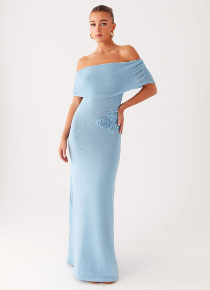 Leya Maxi Dress - Blue