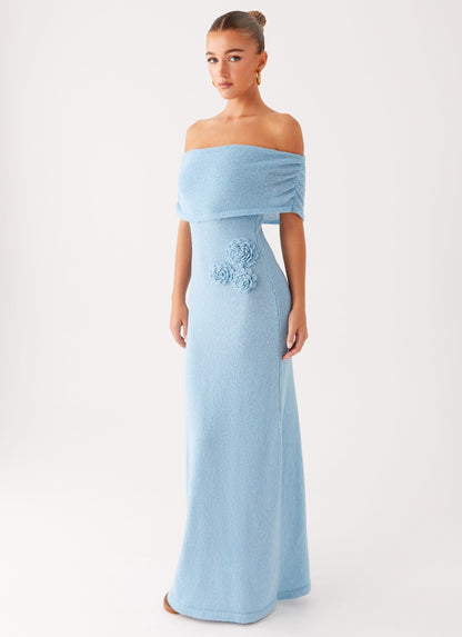 Leya Maxi Dress - Blue