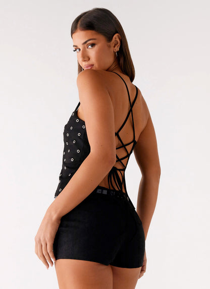 Palm Springs Top - Black