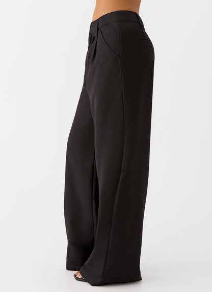 Siena Style Tailored Pants - Black
