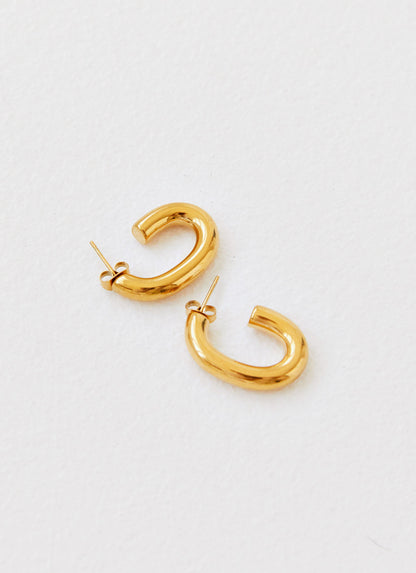 Stardust Hoop Earrings - Gold