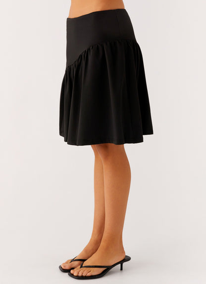 Rayna Midi Skirt - Black