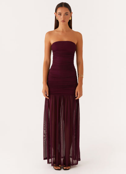 Savaya Maxi Dress - Mulberry