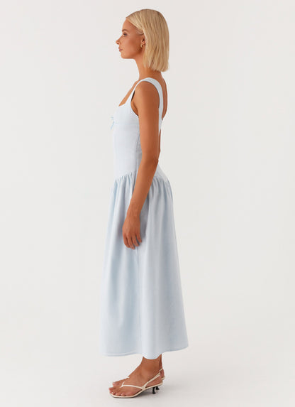 Suzie Midi Dress - Blue