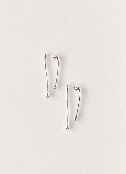 Titus Earrings - Silver