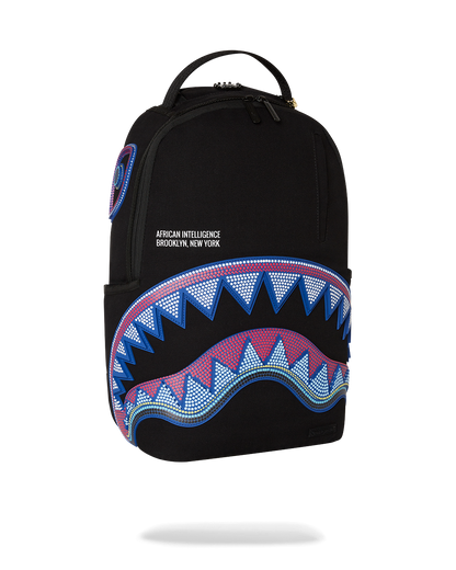 A.I. AFRICAN INTELLIGENCE BORN AND RAISED BACKPACK - SANDFLOWER COLLAB